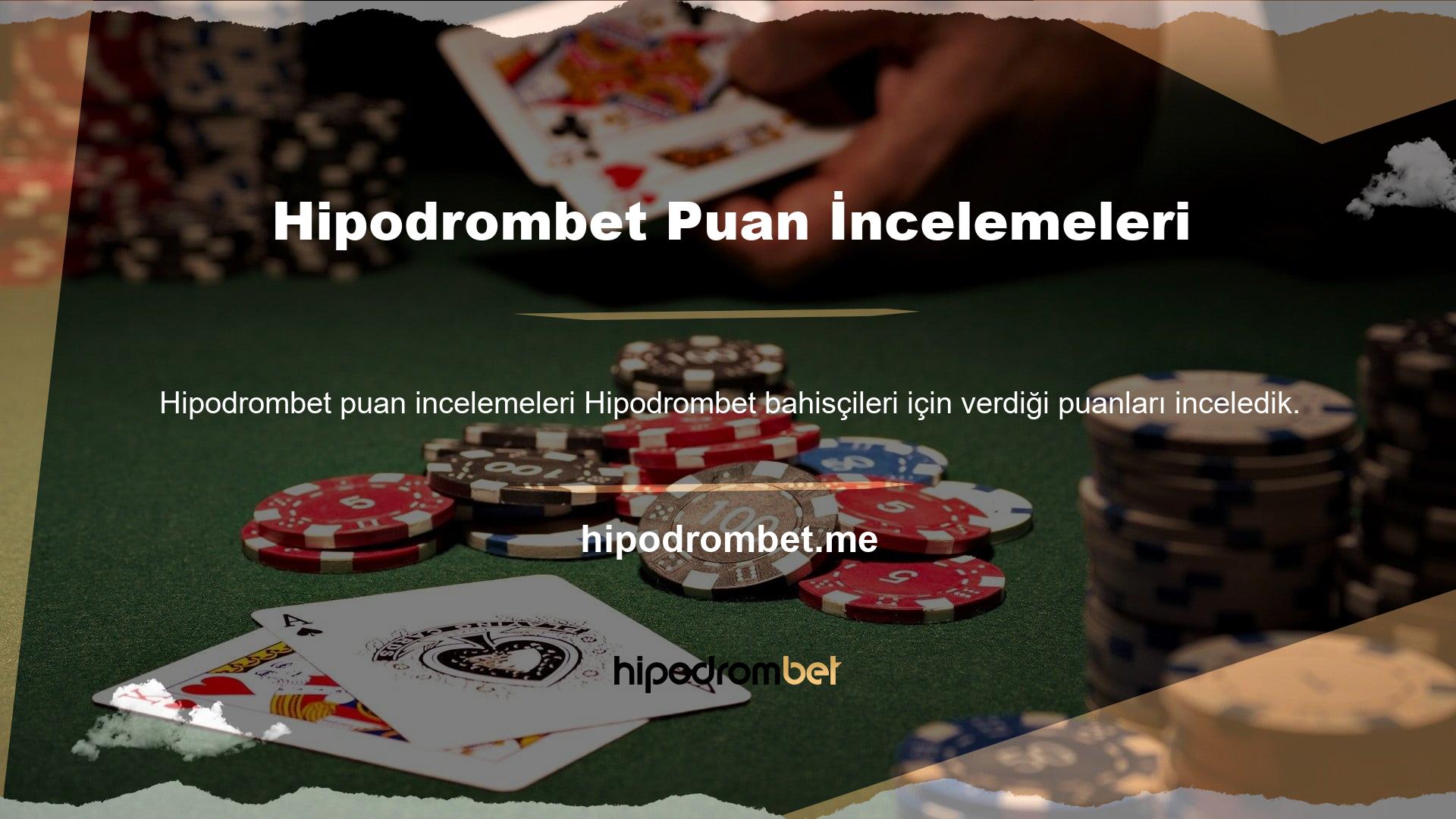 Hipodrombet genellikle iyi incelemeler verir